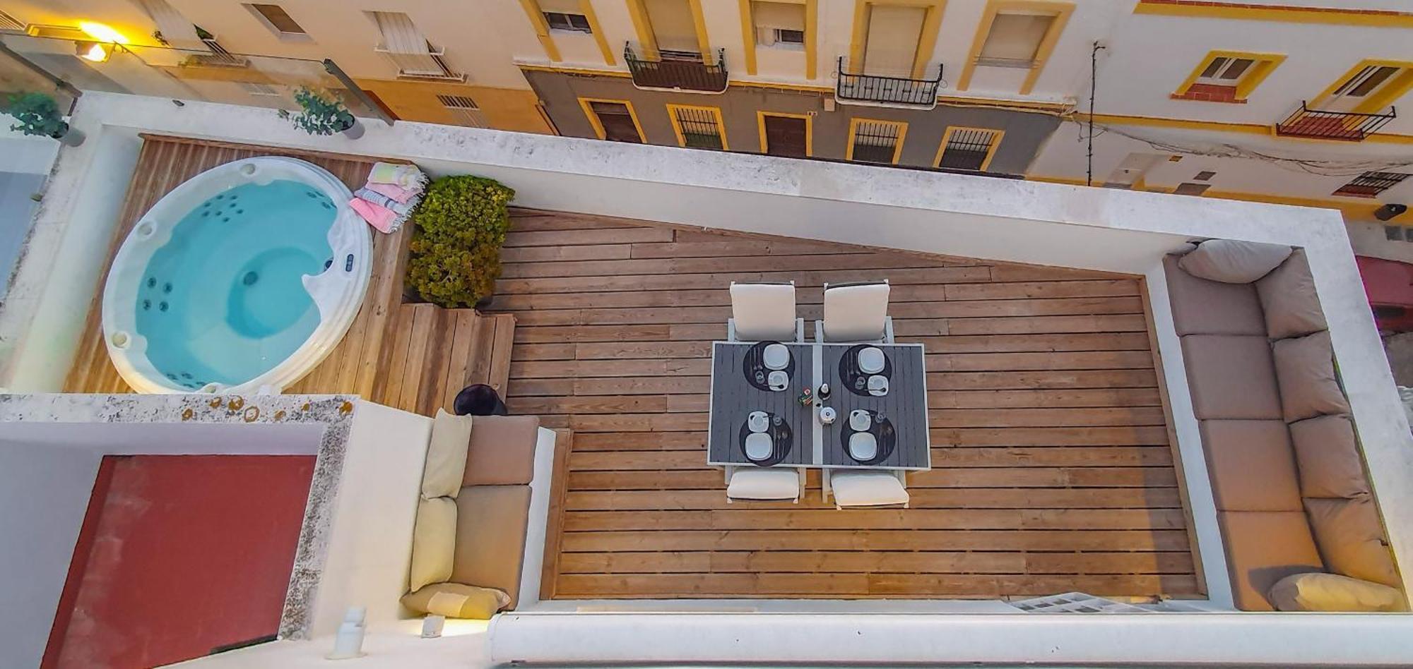 Penthouse With Jacuzzi, And Garaje Grupo Ac Gestion Apartment Cadiz Ngoại thất bức ảnh