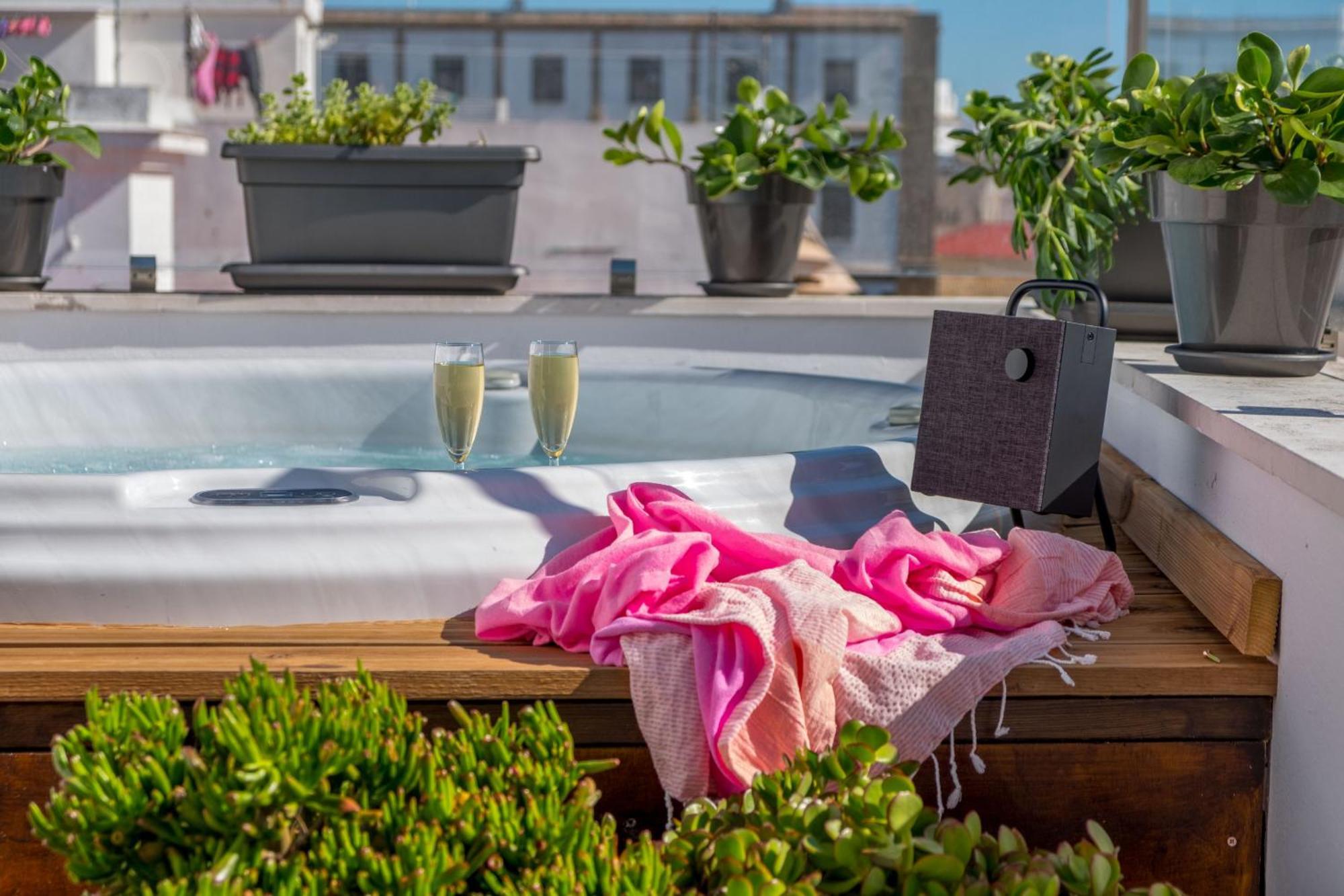 Penthouse With Jacuzzi, And Garaje Grupo Ac Gestion Apartment Cadiz Ngoại thất bức ảnh